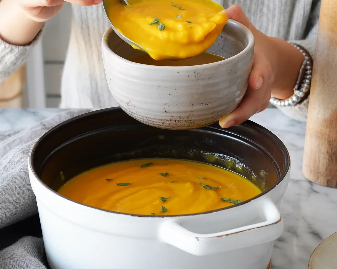 Homemade Butternut Squash Soup