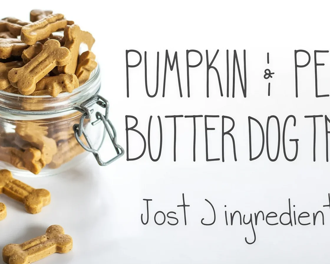 Homemade Dog Treats (Peanut Butter and Pumpkin)