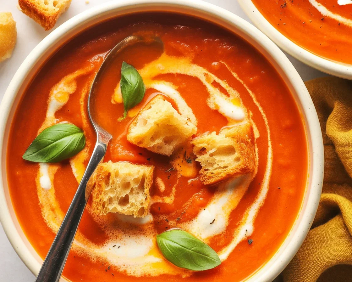 Homemade Roasted Tomato Soup