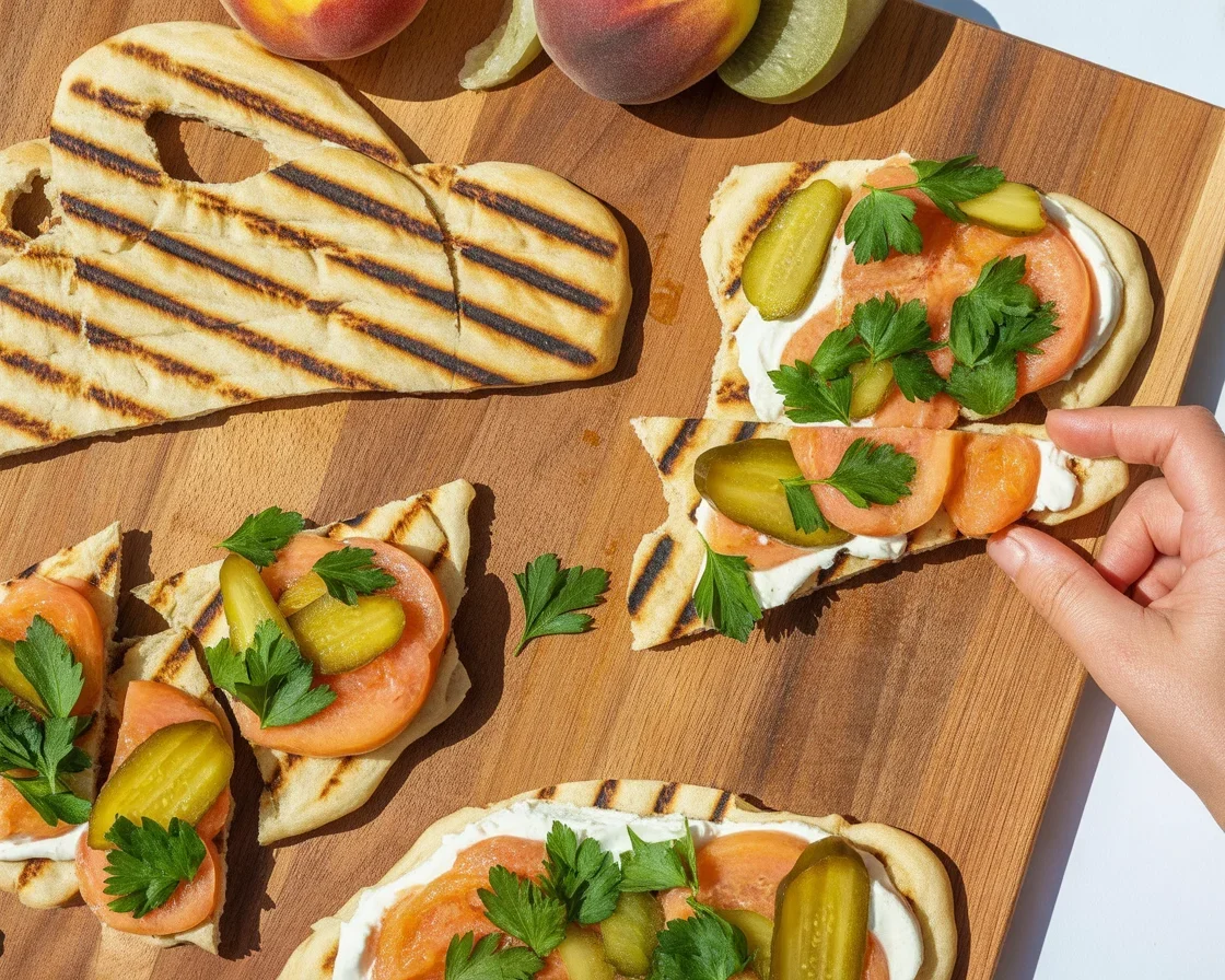 Peach & Tomato Jam Flatbread: A Summer Delight You’ll Love