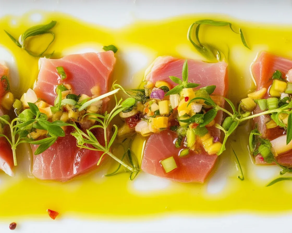 Sicilian Tuna Crudo