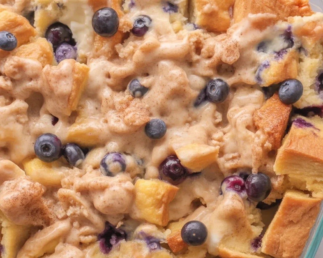 Best Blueberry French Toast Casserole