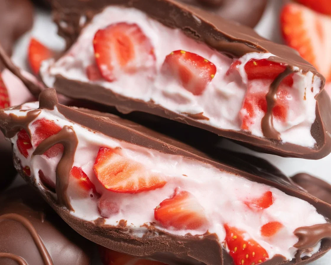 Chocolate Strawberry Yogurt