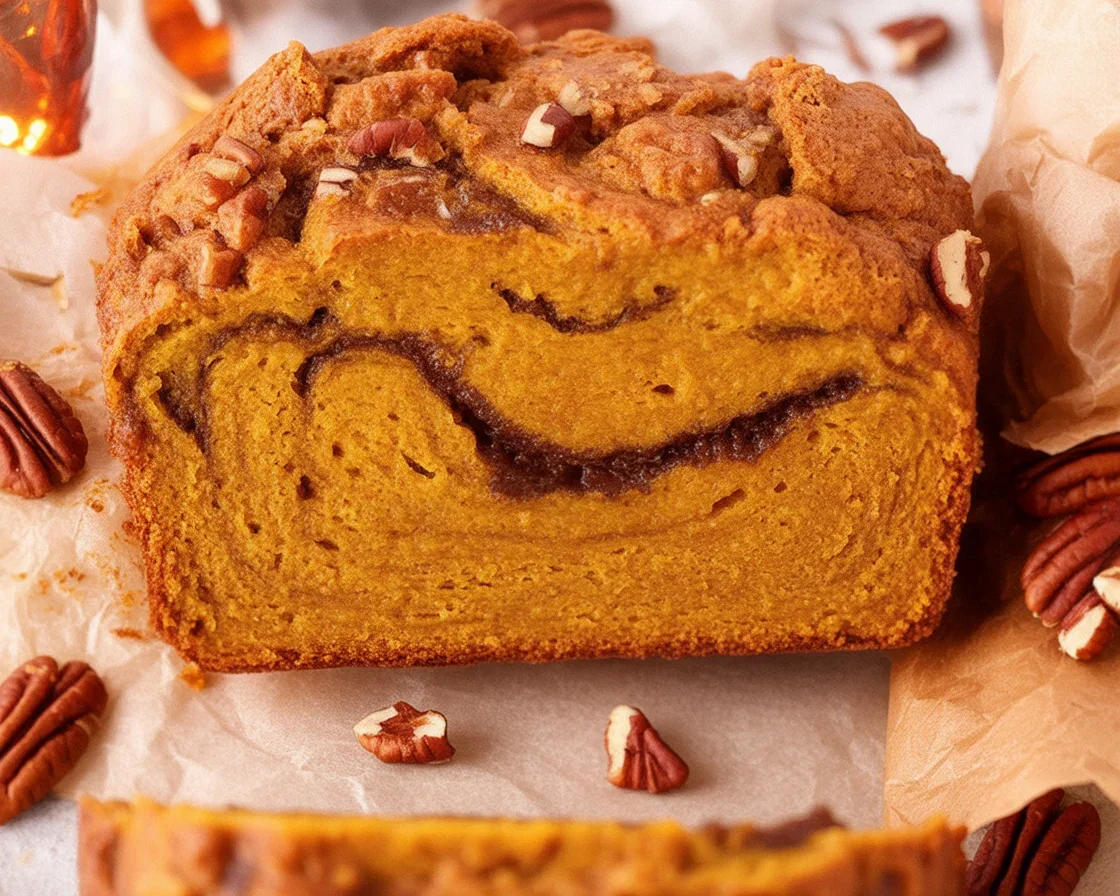 Cinnamon Swirl Pumpkin Bread Minis