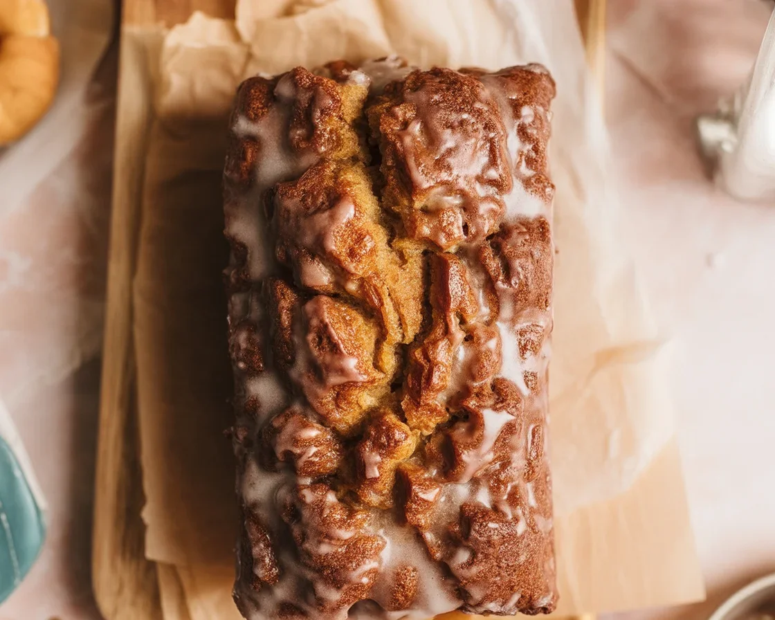 Easy Amish Apple Fritter Bread