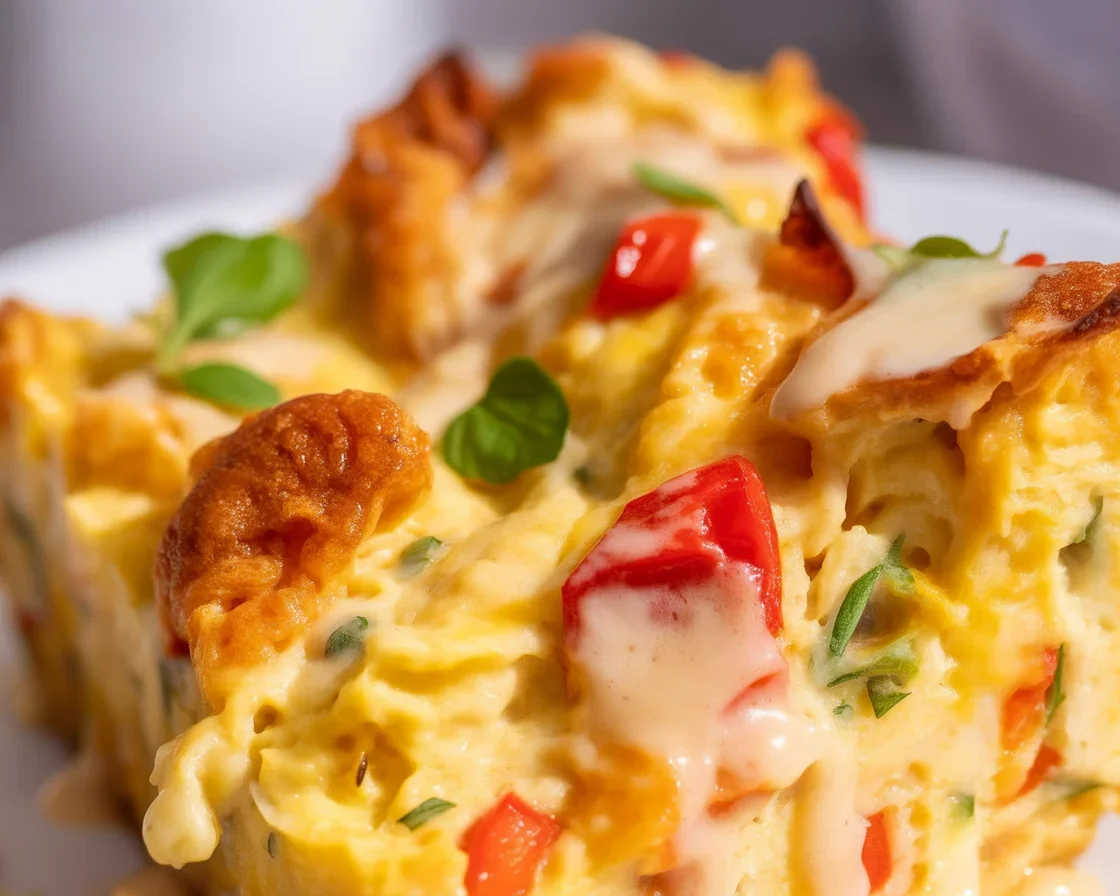 easy Eggs Benedict Casserole recipe