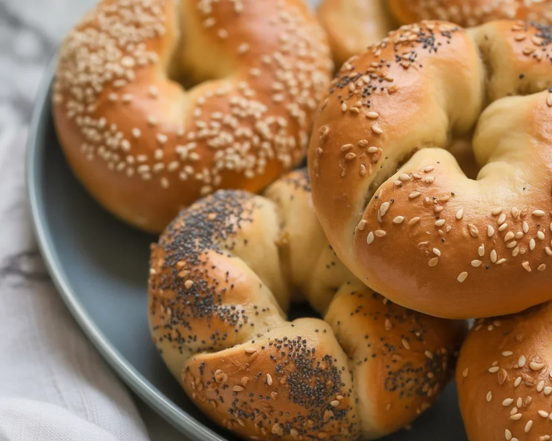 Fluffy Healthy Greek Yogurt Bagels