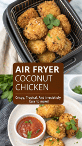 Air Fryer Coconut Chicken