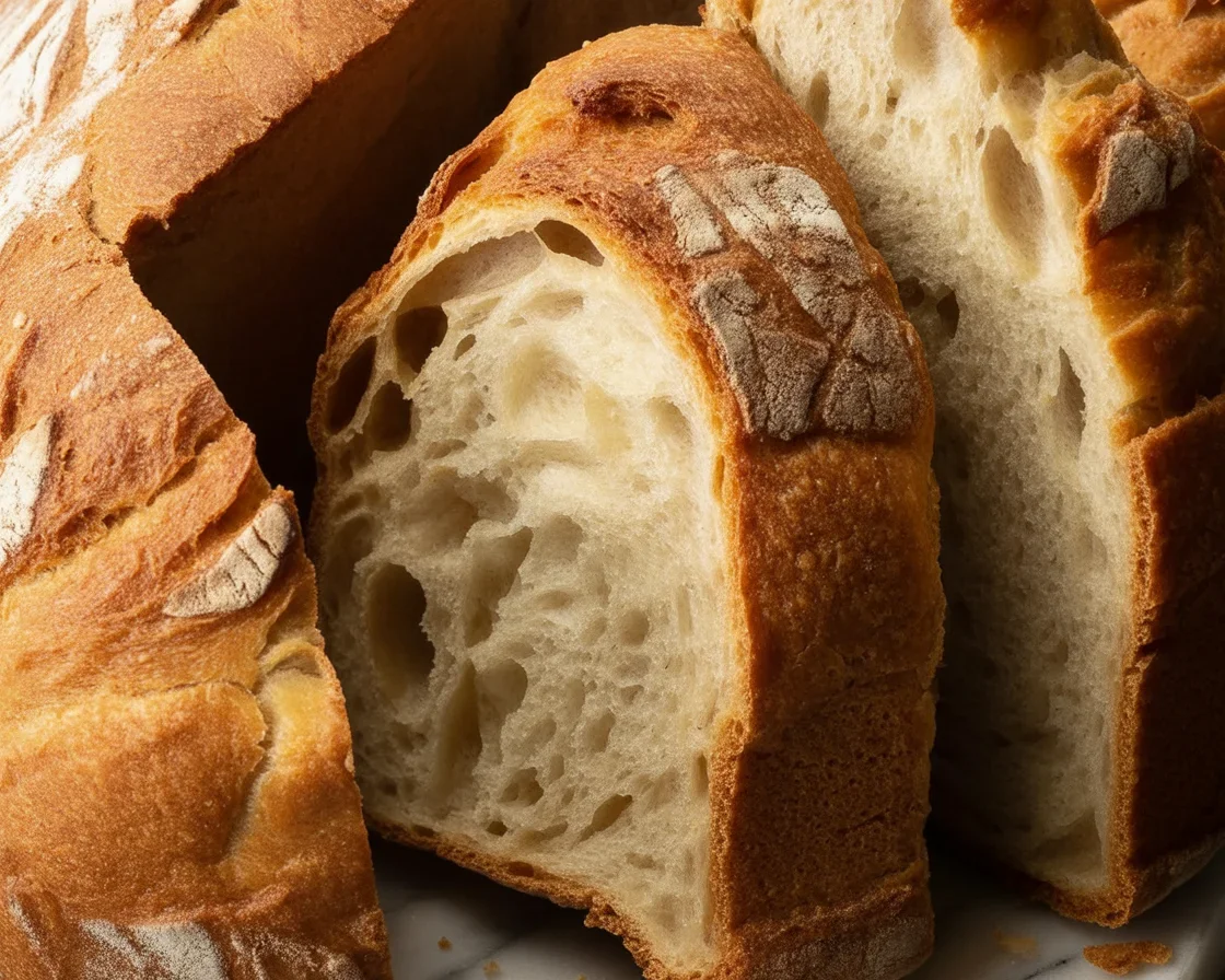Tasty Homemade Crusty Italian Bread