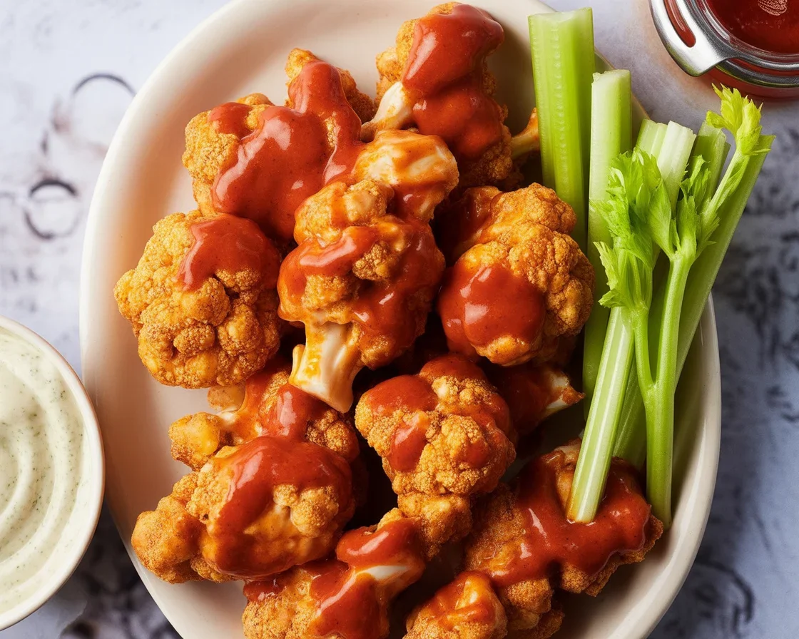 Air Fryer Buffalo Cauliflower Recipe