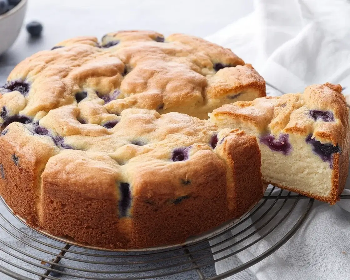Blueberry Cream Cheese Coffee Cake