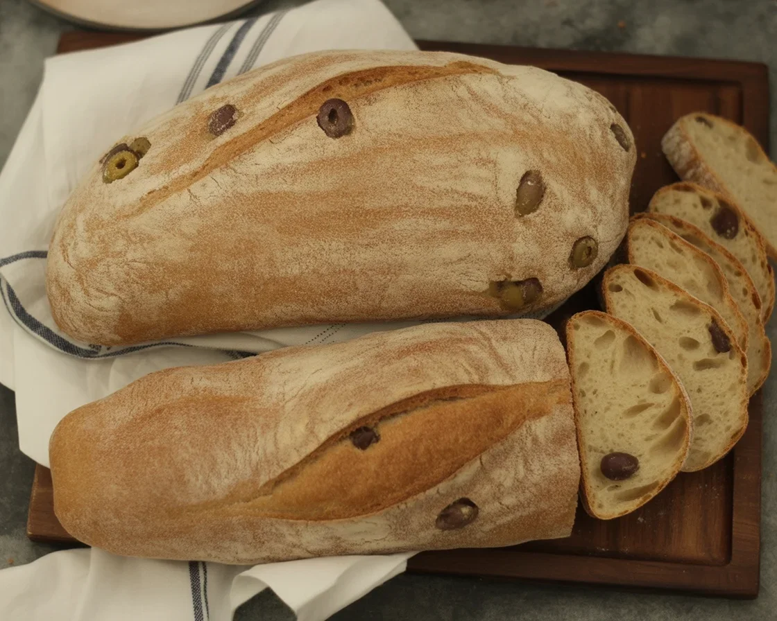Olive Ciabatta bread