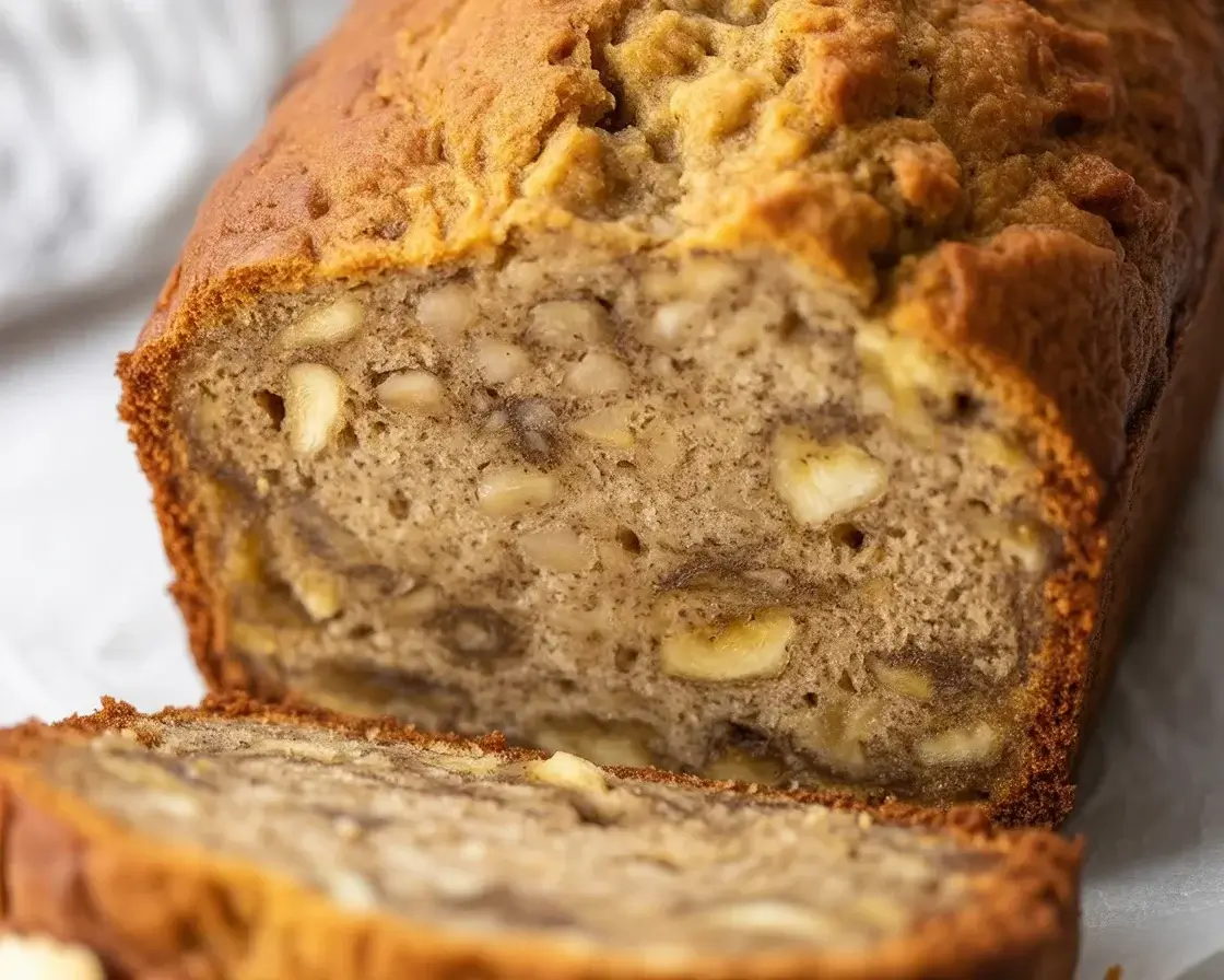 One Bowl Banana Nut Bread