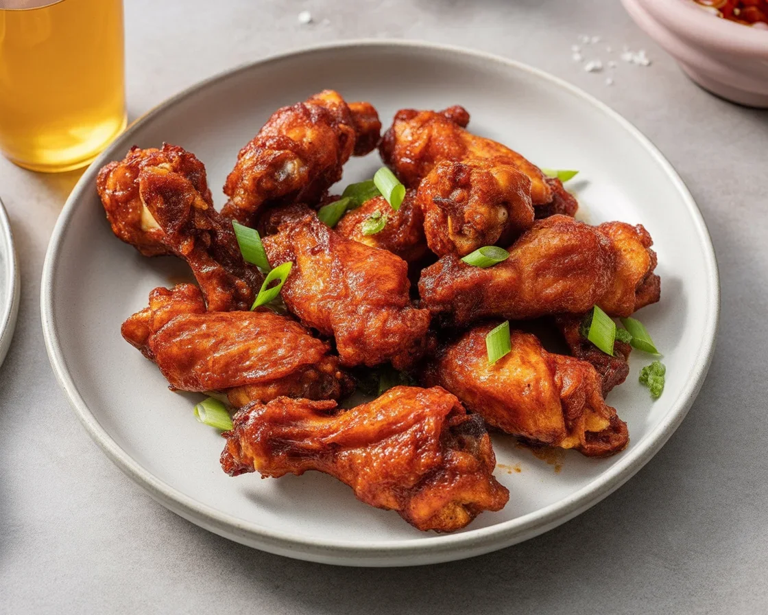 Spicy Korean Fried Chicken Air Fryer Recipe