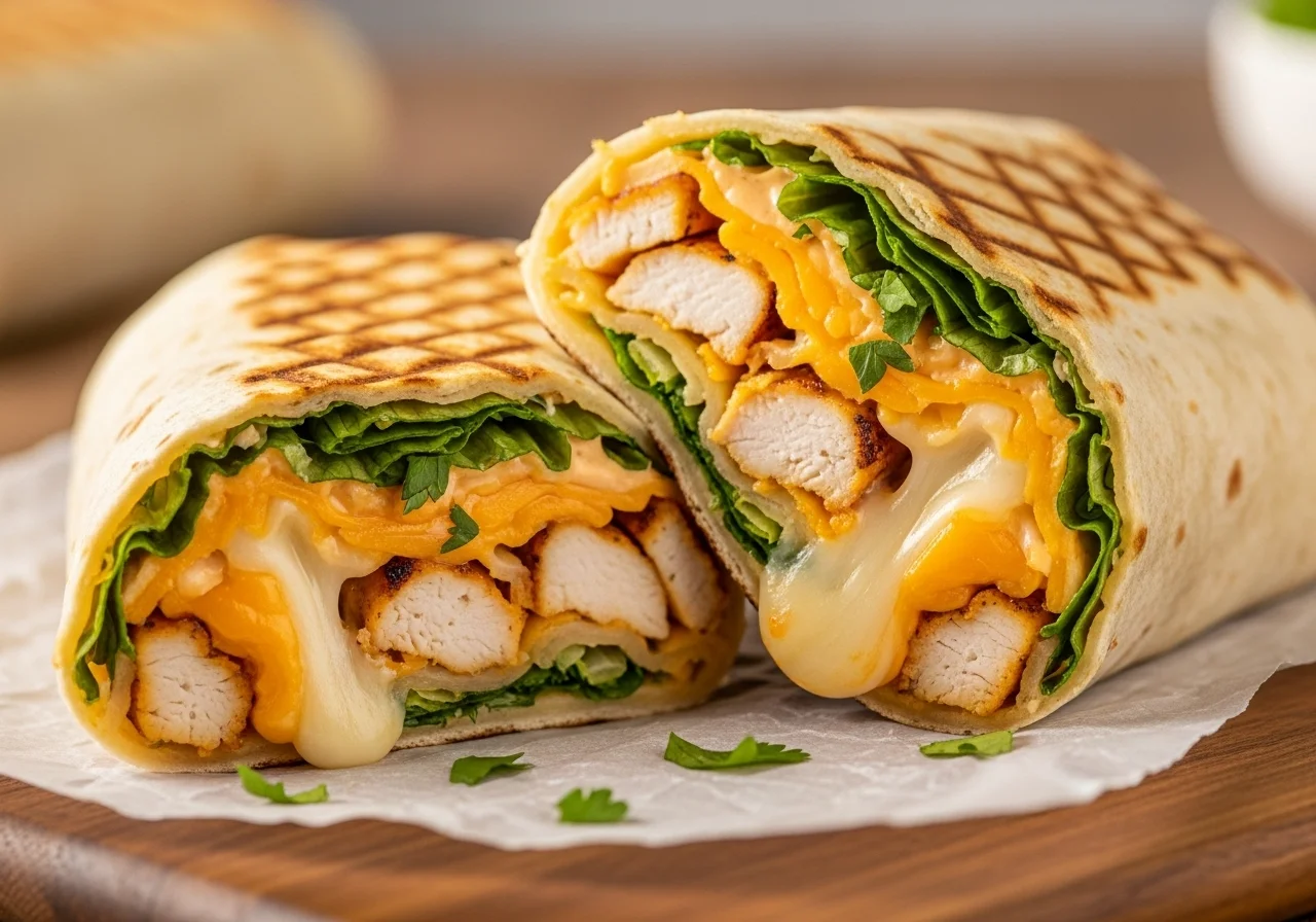 Cheesy chicken wraps: 7 Amazing & Quick Recipes for a Delicious Meal