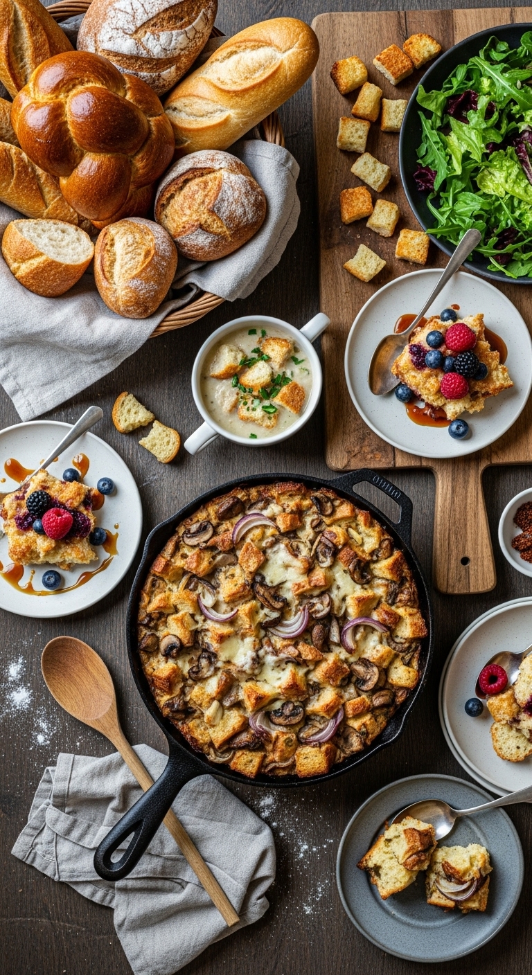 Leftover Bread Recipes: 7 Amazing Ways to Transform Stale Loaves - Image 1