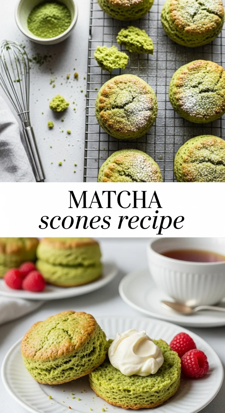 Matcha scones recipe: 7 Delicious & Easy Steps to Ultimate Perfection - Pinterest Image