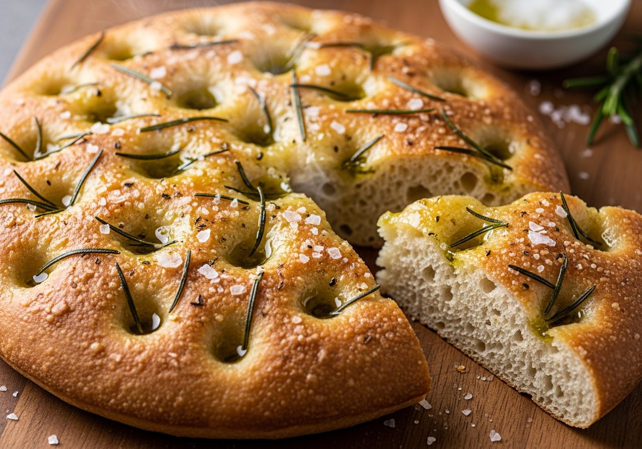 The Ultimate Focaccia Bread Recipe: Crispy, Fluffy & Flavorful Homemade Italian Flatbread