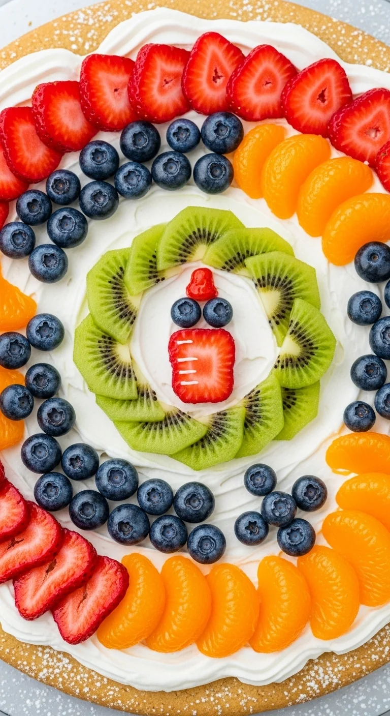 Baby Shower Fruit Pizza: 7 Delicious Easter Egg Designs for a Stunning Spring Party - Image 1