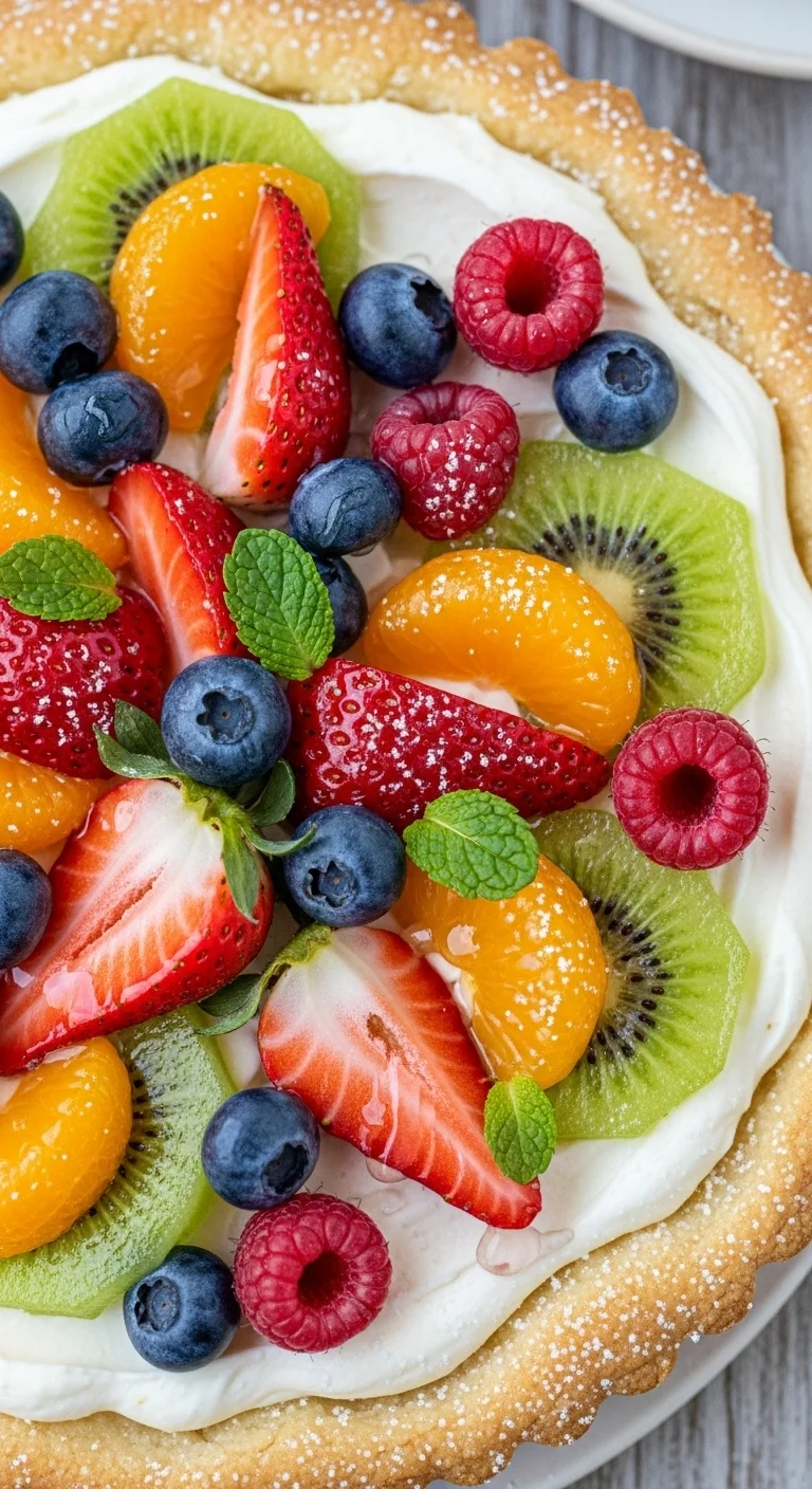 Spring Fruit Pizza Tart: 7 Stunning Secrets for the Ultimate Easter Egg Dessert - Image 1