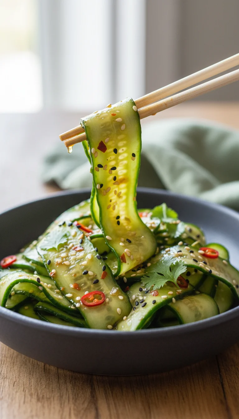 Asian Cucumber Salad TikTok Recipe: 7 Ultimate Tips for a Delicious Crunch - Image 1