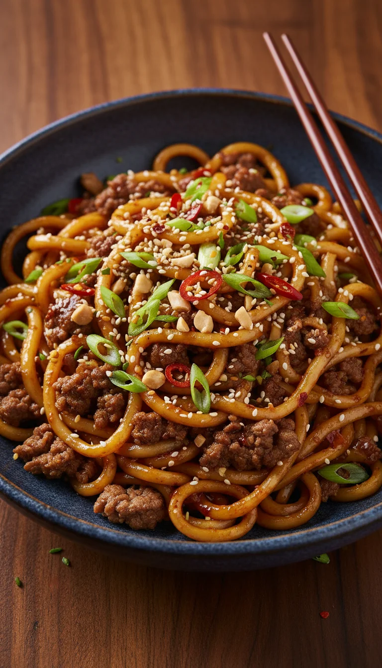 Asian Ground Beef Noodles: 5 Delicious Hacks for the Ultimate Quick Dinner - Image 1