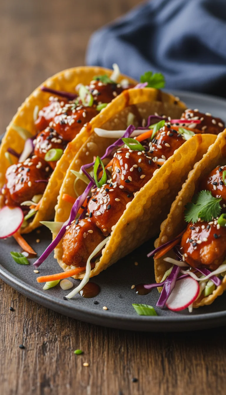 Crispy Chicken Wonton Tacos: 7 Delicious Secrets for the Ultimate Fusion Snack - Image 1