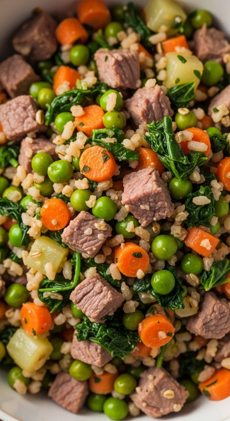 Homemade Dog Food with Meat and Vegetables: 7 Delicious Recipes for Life-Changing Canine Vitality - Image 1