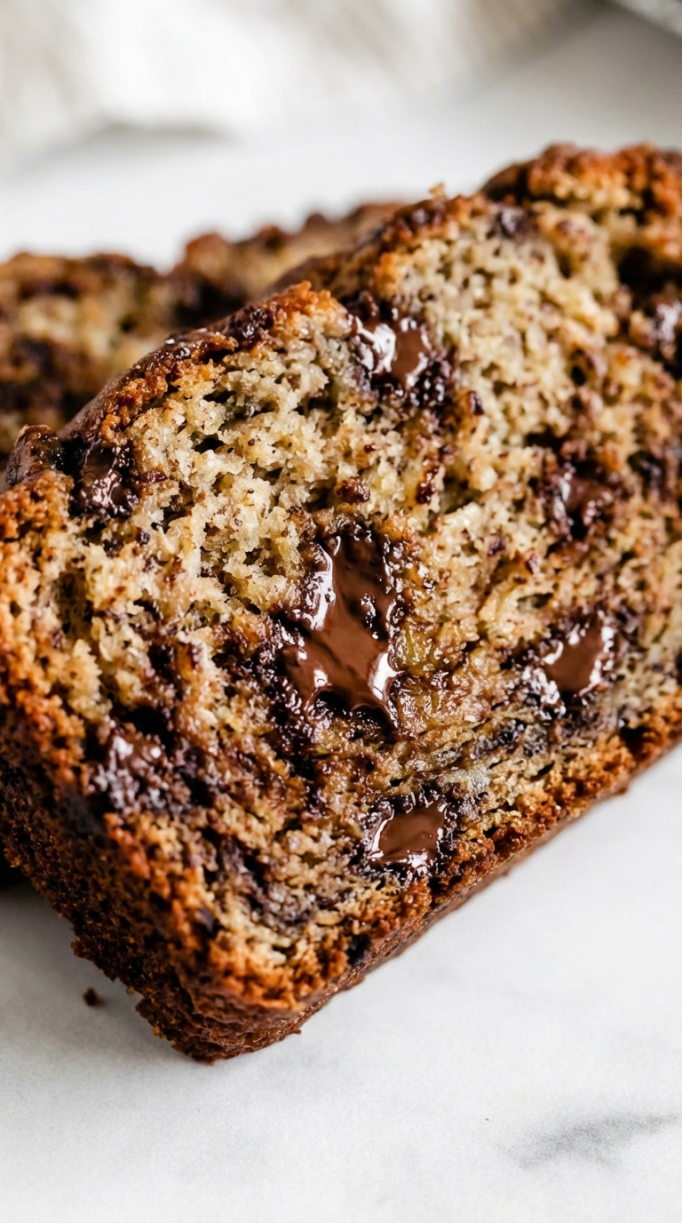Ultimate Chocolate Chip Banana Bread Recipe process