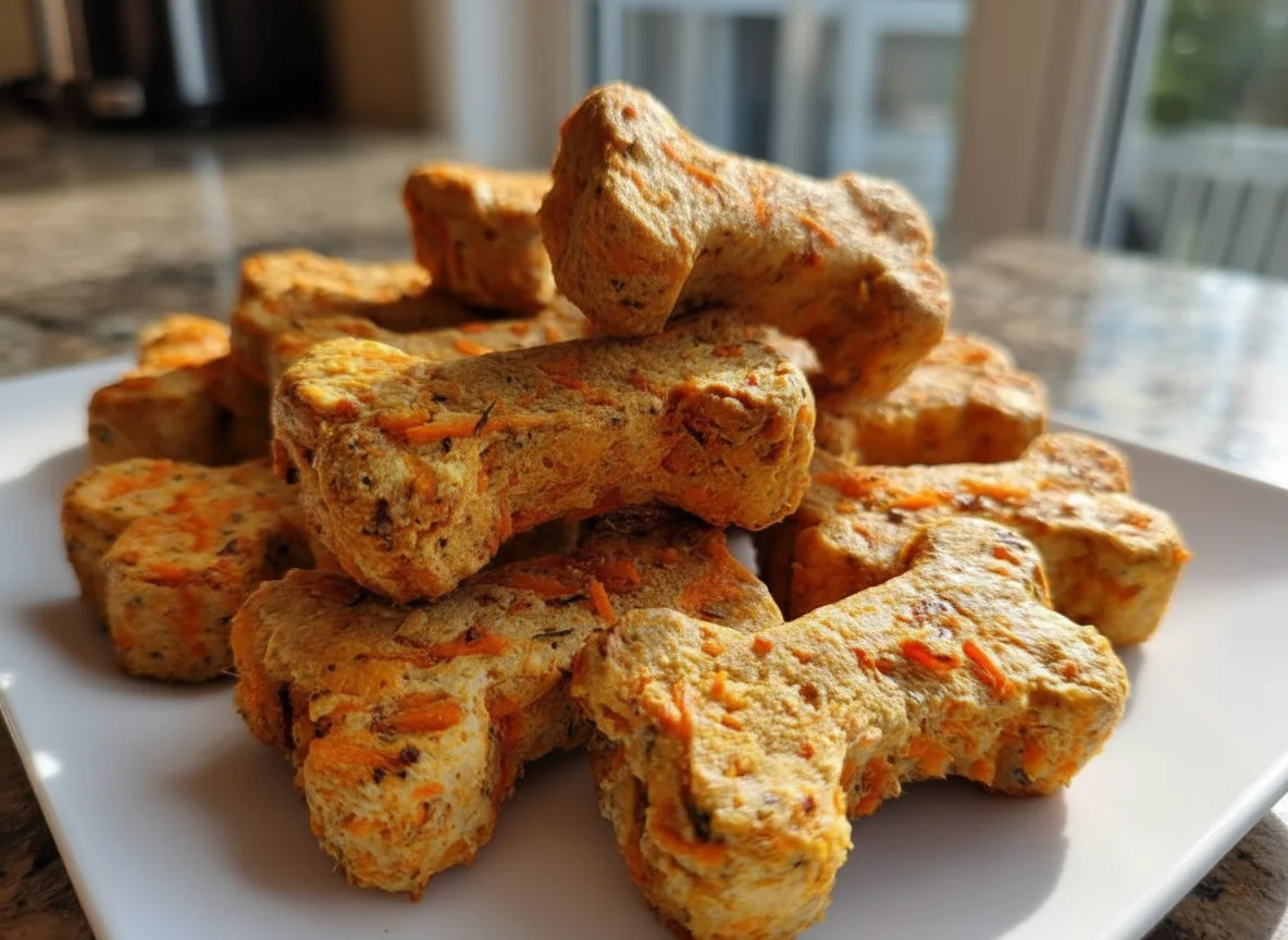 Apple & Carrot Hard Bones for Dogs