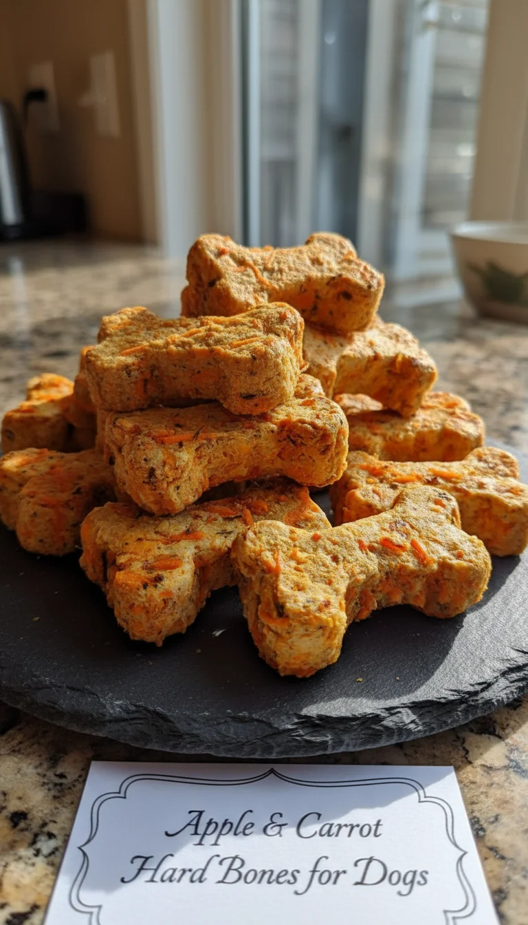 Apple & Carrot Hard Bones for Dogs: 7 Delicious Reasons Why This is the Ultimate Healthy Snack - Image 1